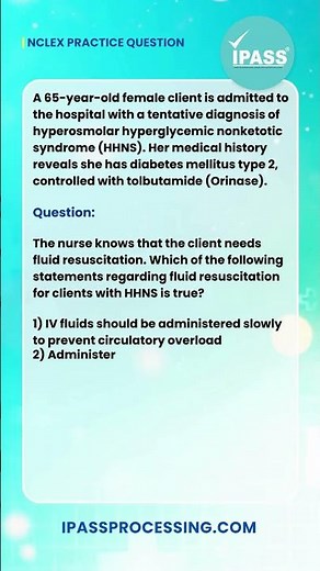 NCLEX Practice Question - Endocrine Disorders #nclexprep #nclex_rn #nclexstudy #nclexquestions
