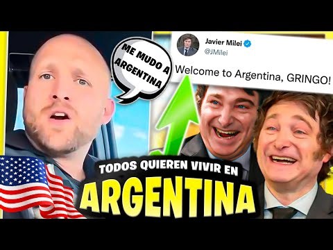 Policía GRINGO se irá a VIVIR A ARGENTINA por MILEI 😎