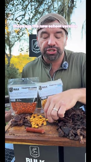 Bulk Beef Jerky I Ranch Toasted Corn - Light Crunch - Won't Break Your Teeth!
