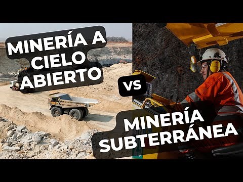 Diferencias clave entre Minería Subterránea y Minería a Cielo Abierto