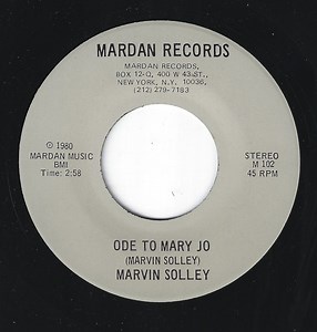 Marvin Solley - Ode To Mary Jo