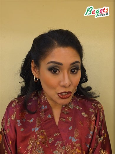 You must come and watch! 😑 According to Ermat Virgie played by Carla Guevara Laforteza you shouldn’t miss #BagetsTheMusical. Now showing until March 2026 at the Newport Performing Arts Theater. Tickets are available via TicketWorld. Presented by Newport World Resorts, The Philippine STAR, Viva Communications Inc., and PETA Plus, with support from Mwell, Sun Life Philippines, RC Cola, Chippy, and Pag-IBIG Fund.