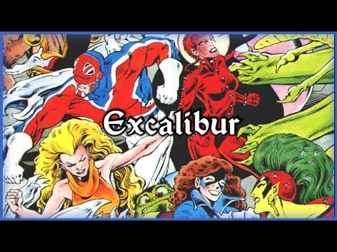 X-Men - Excalibur - The sword is drawn