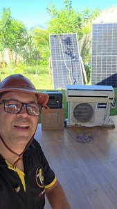 Estação Solar Portátil que liga AR CONDICIONADO durante o dia com duas placas solares Elite 100 V2 da Bluetti 1800w com 2700w no modo power lift | Tarcisio Simone Solar