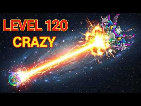 Campaign Level 120 Crazy | Boss Dynastinae | Galaxy Attack