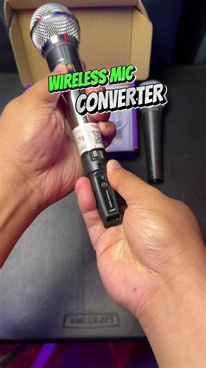 UHF Wireless Microphone XLR Converter Explained