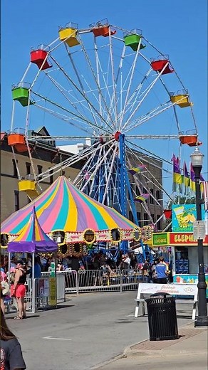 Delphos Canal Days Ferris Wheel Merry Go Round Carnival