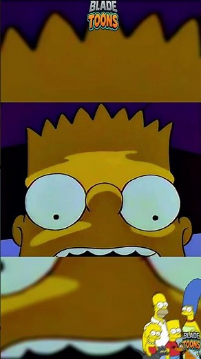 Bart é ameaçado… e dormir vira um PESADELO! | Os Simpsons | Bladetoons