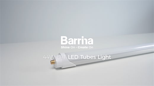 Watch Barrina T8 LED 8FT Tube Light Installation on Amazon Live