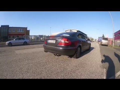 Mercedes CLK 500 Brutal Exhaust Sound | Motor Trading
