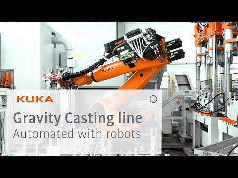 KUKA Gravity Casting line
