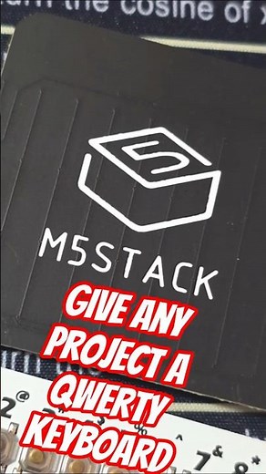 Give Any Project A Keyboard #m5stack