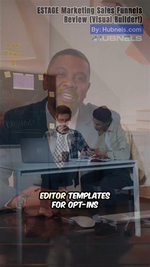 ESTAGE Marketing Sales Funnels Review (Visual Builder!) | ESTAGE Hub Builder