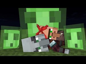 Villager vs Pillager vs Ravager Life 21 - Minecraft Animation