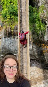 This grass bridge in Peru has been rebuilt by hand every summer for more than 500 years! 🇵🇪 The 91-foot-long suspension bridge is one of the last remaining handwoven bridges from the Inca Empire. Each year, locals use traditional weaving techniques to twist and braid grass into sturdy ropes that replace the old ones. Amazingly, the entire bridge is rebuilt in just three days! Catch more fascinating stories like this in Ripley’s all-new book, Dare to Discover! Use code 40DARE on Amazon to get 4