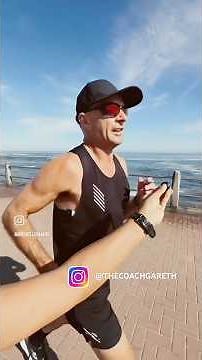 Running with Michelle Khare at the Great World Race #endurancerunning #marathontraining