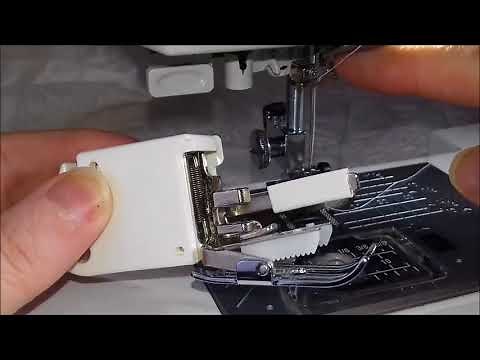 How to Fit a Janome Walking Foot