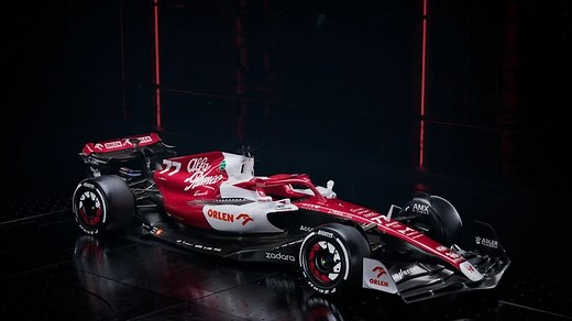 Formula 1: Alfa Romeo reveal eye-catching livery of red and white - the last car on 2022 grid