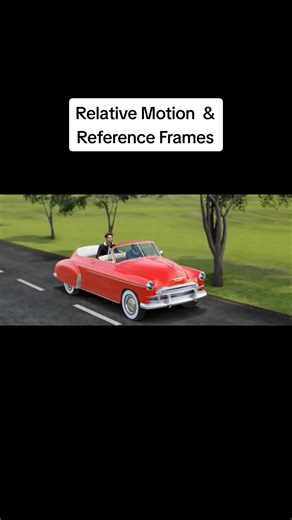 Relative Motion & Reference Frames. #science