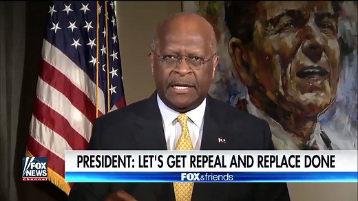 "We need to ditch Mitch." On "FOX & Friends Weekend," Herman Cain slammed Mitch McConnell for failing to repeal and replace ObamaCare. http://bit.ly/2vZabNZ | Fox News