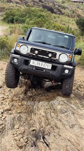 Use of Differential Locker #4x4 #automobile #offroad #jimny #jimnyoffroad #jimnymodified #jimny4x4