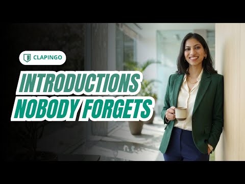 Creative Ways to Introduce Yourself | Stand Out in Interviews, Meetings & Every Room (2026)