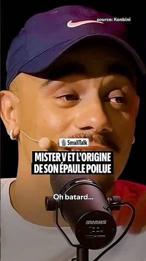 L’histoire de l’épaule poilue de Mister V