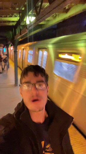 Exploring Myrtle Ave Subway Station at Night