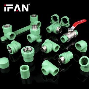 [Hot Item] Socket de PPR Ifan Wholesale 25mm Accesorios de tubería de plástico PPR Socket igual accesorio de tubería de agua verde