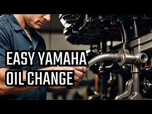 How to change lower unit oil on a Yamaha 250 Outboard