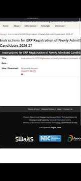 HBTU EPR REGISTRATION full guidance 🔥 #shorts #viral
