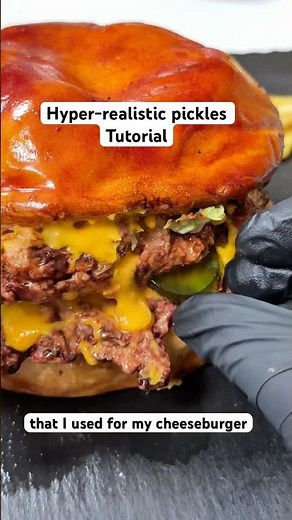 Hyper-realistic Pickles Tutorial | Full recipe #realisticcake