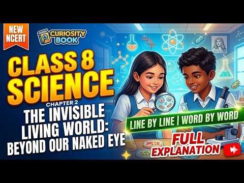 Class 8 Science Chapter 2 | The Invisible Living World: Beyond Our Naked Eye | New NCERT (Part 1)