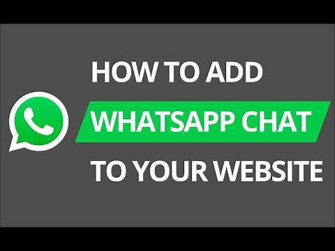 How to add WhatsApp Chat to your website (2020 Guide)