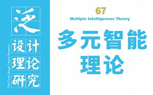 泛设计理论67：多元智能模型