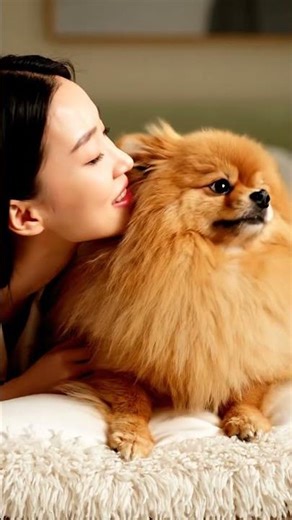 Pomeranian's Fluff Bury