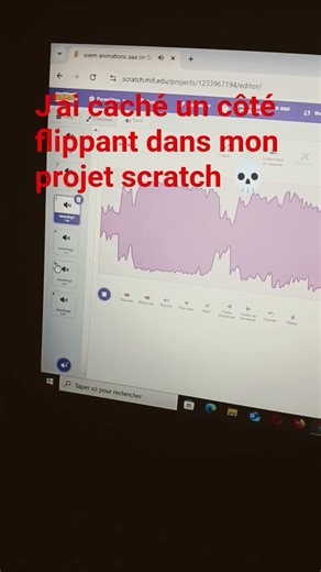 j'ai cassé le côté flippant dans mon projet scratch ☠️☠️💀☠️