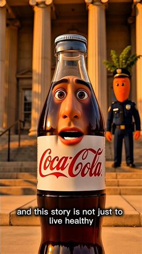 🚨 Coca-Cola in Court! Funny 3D Cartoon Trial #funny #cartoon #animation #shorts #usa