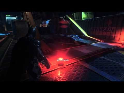 Batman Arkham Knight: Use Batmobile Sonar to locate and release Ivy's plant