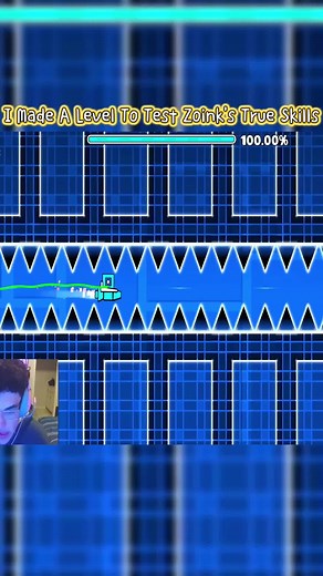 Testing Zoink's Skills in Geometry Dash Level