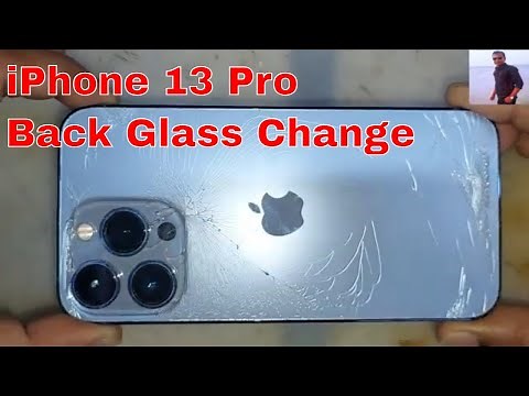 How to iPhone 13 Pro Back Glass Replacement