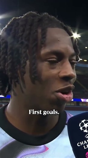 🎂 21st Birthday. 🙌 First UCL game. ⚽️ First UCL goal. What a night for Johan Manzambi 🥳