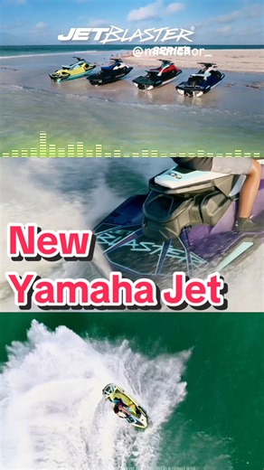 MOREinfo: Love to jump on the water!! Meet New Yamaha Jet Blaster jetski!! Get ready to make a splash with the new Yamaha Jet Blaster! This exciting addition to the Yamaha lineup is designed for those who love freestyle water fun. With its super agile handling and thrilling performance, the Jet Blaster allows you to jump, wheelie, and have a blast while thrashing around on the water. One of the standout features of the Jet Blaster is its electric trim, which lets you customize where the jet is d