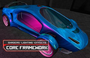 CORE-Framework with 100  mobile ready shaders [RELEASED]
