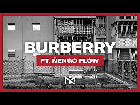 Myke Towers - Burberry Ft. Ñengo Flow (Lyric Video)