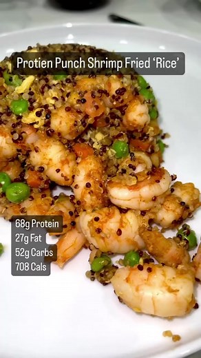 Healthy Shrimp Fried Quinoa Recipe