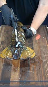 Lobster lunch 🧈#lobster #seafood #cooking | cookinwithswiss