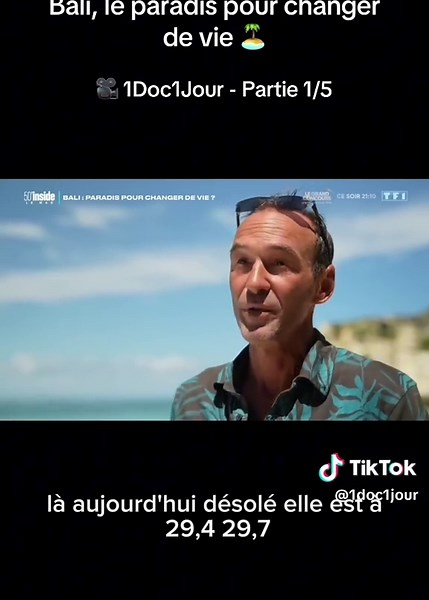 Bali et ses expatriés français ☀️🏝️ - 1/5 #documentary #bali #argent #decouverte