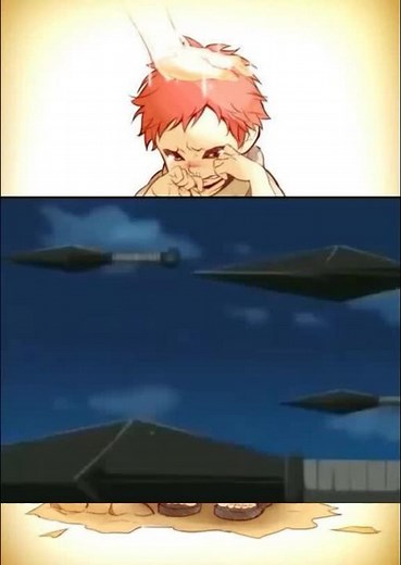 Gaara Sad Moment in Naruto Shippuden