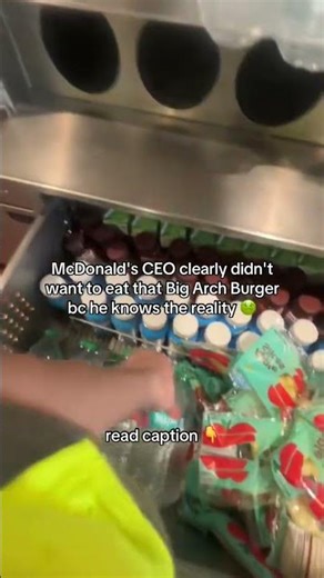 McDonald's CEO REFUSES to eat a burger — here’s the ugly reason 😳🍔 read more ⬇️ #McDonalds